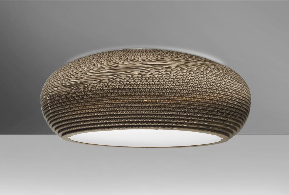 Besa, Venus Ceiling, Bronze Finish, 1x9W LED