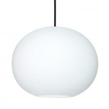 Besa Lighting 1JT-477507-BK - Besa Pendant Jordo Black Opal Matte 1x150W Medium Base