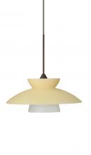 Besa Lighting 1XC-271897-BR - Besa Pendant Trilo 7 Bronze Champagne 1x50W MAX GY6.35 Base