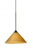 Besa Lighting 1XC-282490-BR - Besa Pendant Kona Bronze Mango Starpoint 1x50W MAX GY6.35 Base