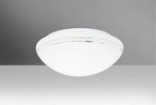 Besa Lighting 911110C - Besa, Bobbi 12 Ceiling, Opal Cut, 1x60W Medium Base