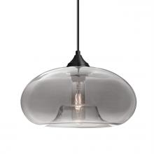 Besa Lighting J-BANASM-BK - Besa Pendant For Multiport Canopy Bana Black Smoke 1x60W Medium Base