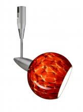 Besa Lighting RSP-155941-06-SN - Besa Spotlight With 6" Stem Palla 3 Satin Nickel Garnet 1x35W Bipin MR11