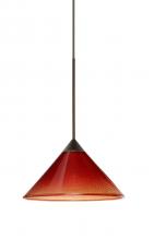 Besa Lighting RXP-117681-BR - Besa Pendant Kona Bronze Sunset 1x50W MAX GY6.35 Base