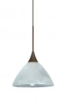 Besa Lighting X-174352-BR - Besa Pendant For Multiport Canopy Domi Bronze Marble 1x50W MAX GY6.35 Base