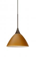 Besa Lighting X-1743OK-BR - Besa Pendant For Multiport Canopy Domi Bronze Oak 1x50W MAX GY6.35 Base