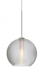 Besa Lighting XP-461500-SN - Besa Pendant Kristall 6 Satin Nickel Clear 1x35W MAX GY6.35 Base