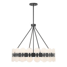 Savoy House 1-3605-6-89 - Bancroft 6-Light Chandelier in Matte Black