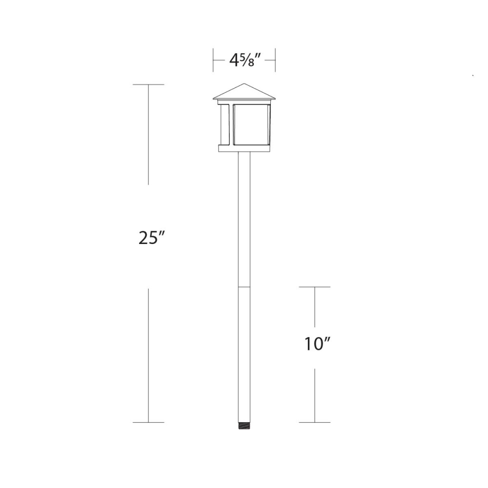 Lantern 12V Landscape Path Light 5CCT
