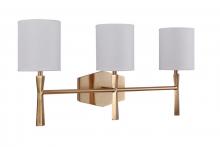 Craftmade 16023SB3 - 3 Light Vanity