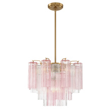 Crystorama ADD-300-AG-SP - Addis 4 Light Aged Brass Mini Chandelier