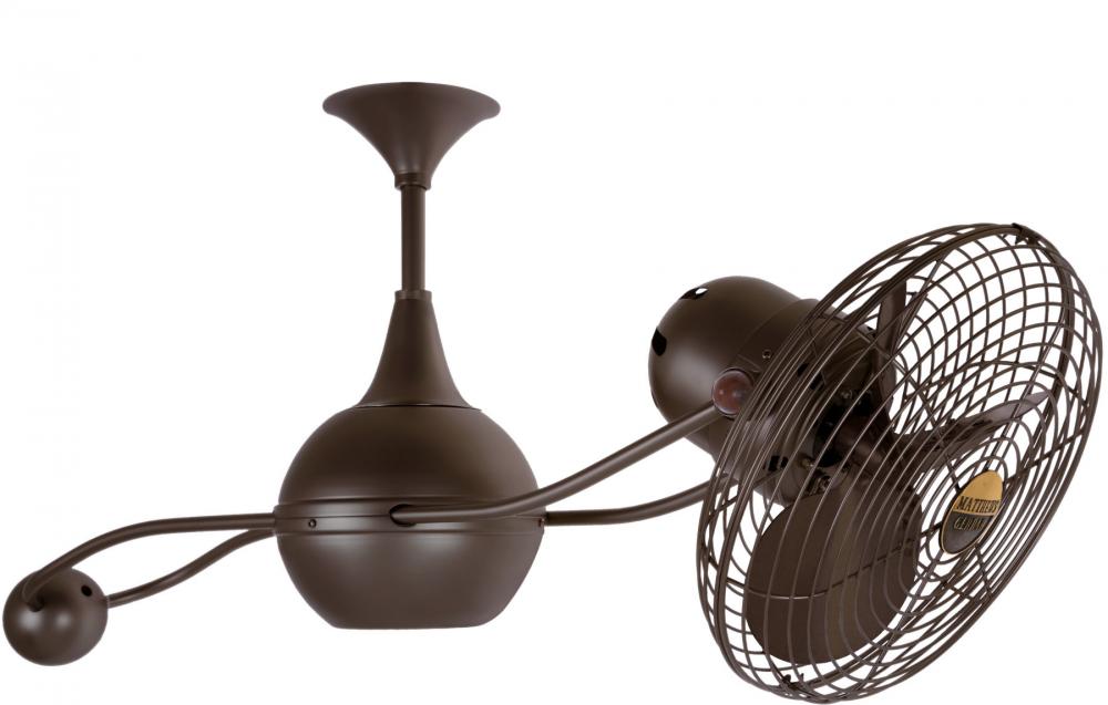 Brisa 2000 - Rotational Ceiling Fan - Bronzette Finish - Metal Blades