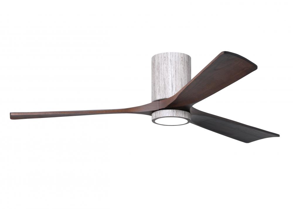 Irene-3HLK - 60" Three Blade Flush Mount Paddle Fan - 5CCT Integrated LED - Barn Wood Tone Finis