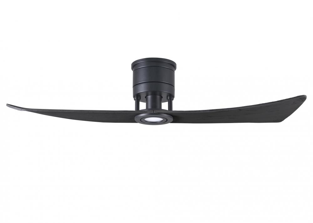 Lindsay - Ceiling Fan - Integrated LED - Matte Black Finish - Matte Black Blades