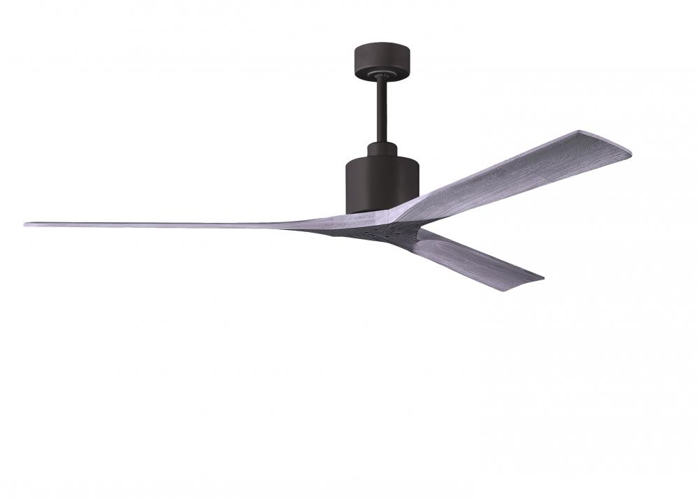 Nan XL - 72" Ceiling Fan - Textured Bronze Finish - Barn Wood Tone Blades