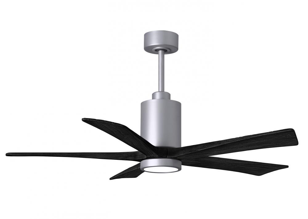Patricia-5 - 52" Five Blade Ceiling Fan - 5CCT Integrated LED - Brushed Nickel Finish