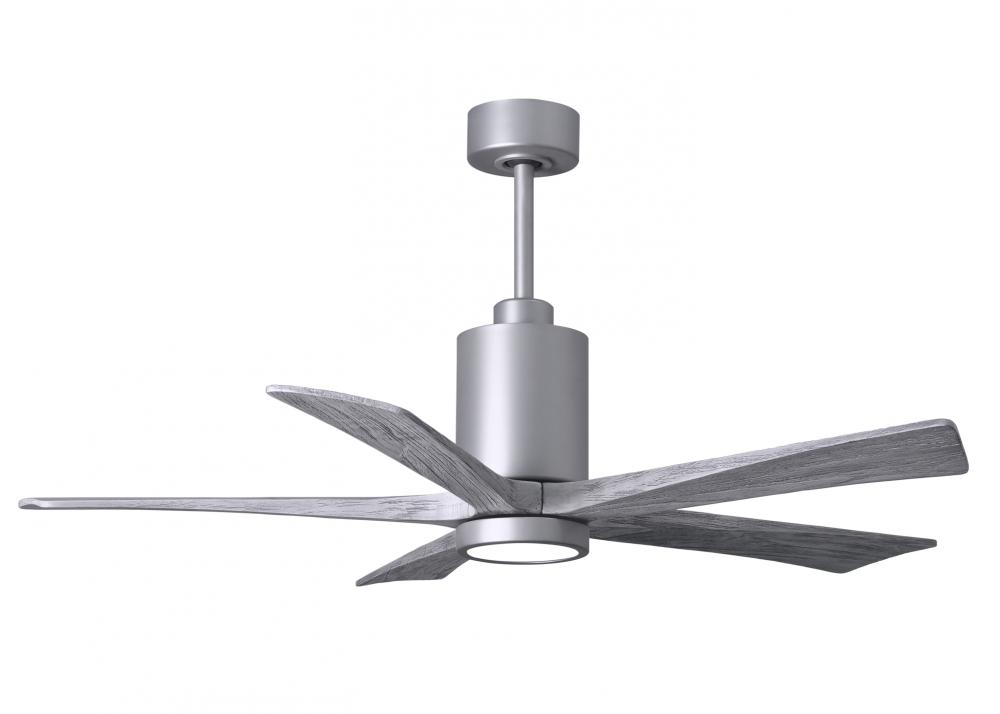 Patricia-5 - 52" Five Blade Ceiling Fan - 5CCT Integrated LED - Brushed Nickel Finish