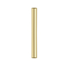 Matthews Fan Company 10DR-PB - 10" Downrod for Matthews Gerbar Fans - Polished Brass Finish