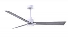 Matthews Fan Company AKLK-MWH-BW-56 - Alessandra - 56" Three Blade Transitional Ceiling Fan - 5CCT Integrated LED - Matte White Finish