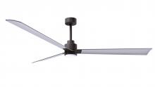Matthews Fan Company AKLK-TB-BN-72 - Alessandra-72" Three Blade Transitional Ceiling Fan-5CCT Integrated LED-Textured Bronze Finish