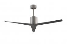 Matthews Fan Company EK-BN-BN - Eliza - Ceiling Fan - Brushed Nickel Finish - Brushed Nickel Blades