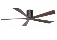 Matthews Fan Company IR5H-BB-WA-60 - Irene - 5H - Brushed Bronze - Walnut Tone blades - 60" Blades