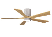 Matthews Fan Company IR5HLK-BW-LM-52 - Irene - 5HLK - 52" Five Blade Flush Mount Paddle Fan - 5CCT Integrated LED - Barn Wood Tone Fini