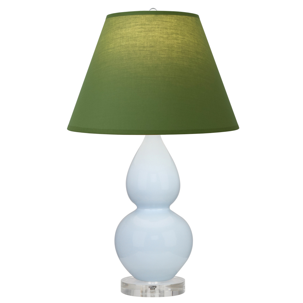 Baby Blue Small Double Gourd Accent Lamp