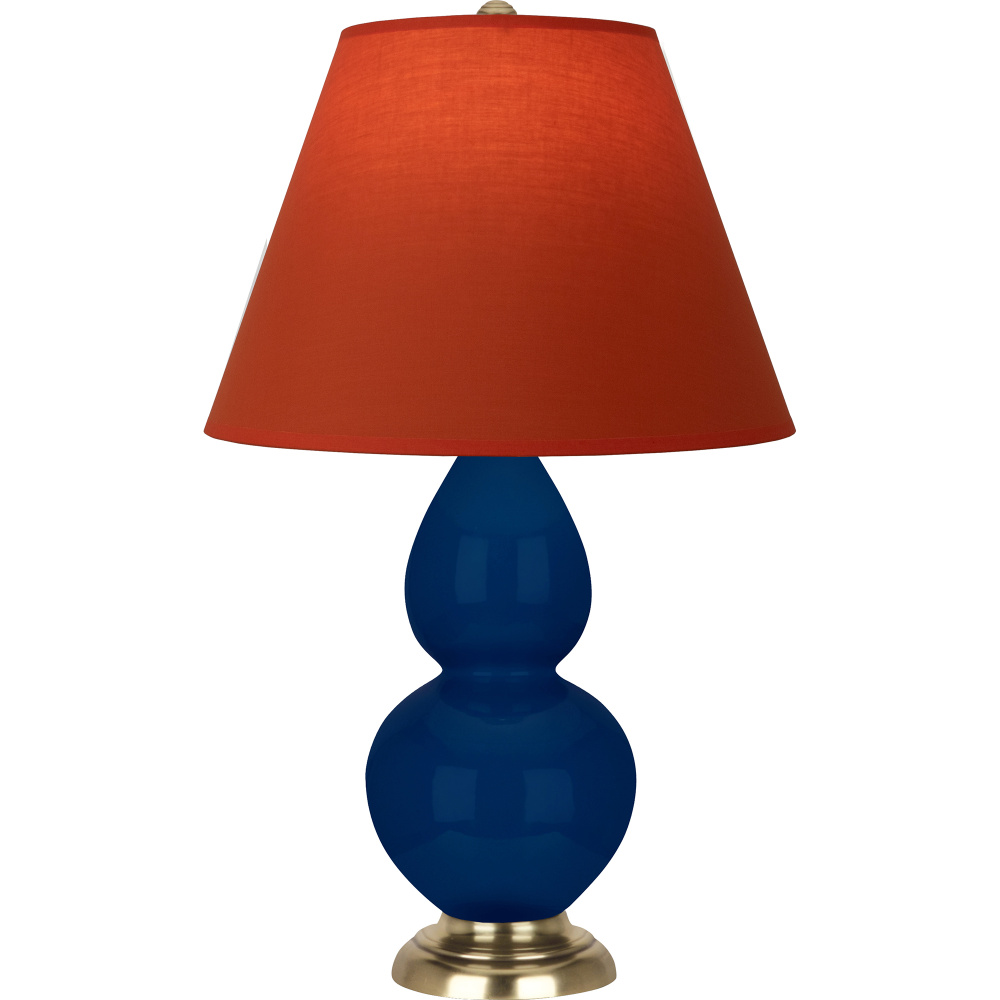 Cobalt Small Double Gourd Accent Lamp