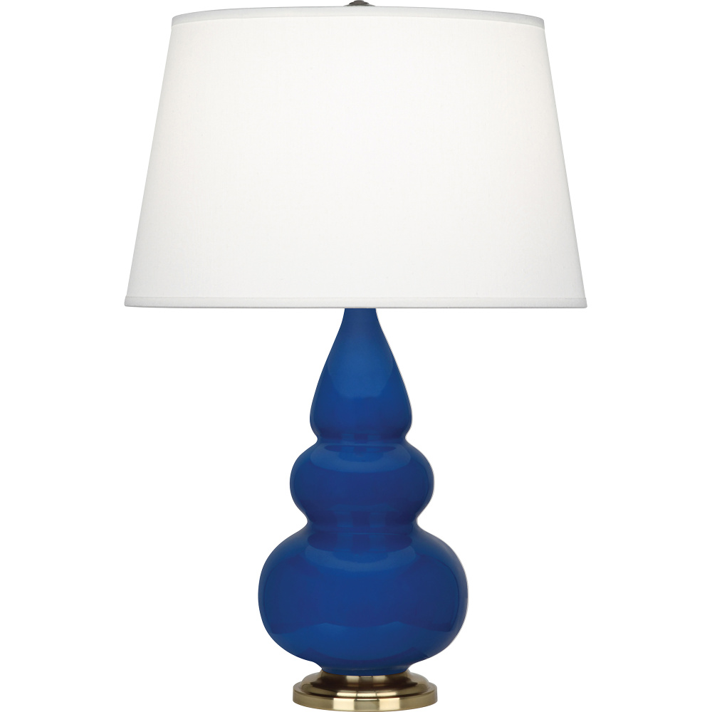 Cobalt Small Triple Gourd Accent Lamp