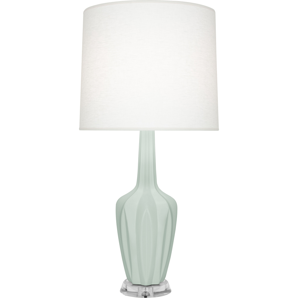 Matte Celadon Emma Table Lamp