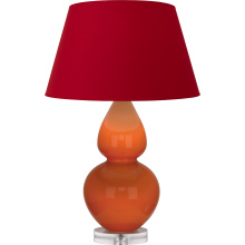 Robert Abbey A675R - Pumpkin Double Gourd Table Lamp