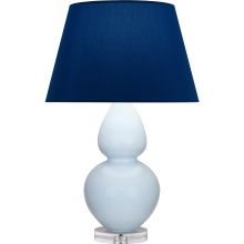 Robert Abbey A676N - Baby Blue Double Gourd Table Lamp