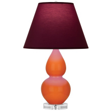 Robert Abbey A695P - Pumpkin Small Double Gourd Accent Lamp
