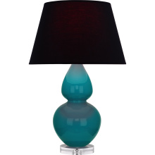 Robert Abbey A753K - Peacock Double Gourd Table Lamp