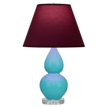 Robert Abbey A761P - Egg Blue Small Double Gourd Accent Lamp