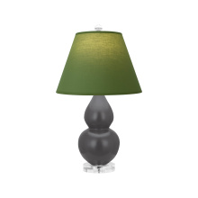 Robert Abbey MCR53G - Matte Ash Small Double Gourd Accent Lamp