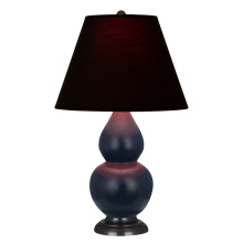Robert Abbey MMB51K - Matte Midnight Blue Small Double Gourd Accent Lamp