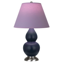 Robert Abbey MMB52L - Matte Midnight Blue Small Double Gourd Accent Lamp