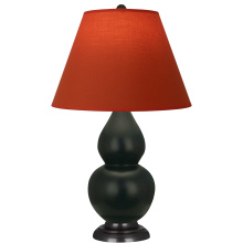 Robert Abbey MOS11T - Matte Obsidian Small Double Gourd Accent Lamp