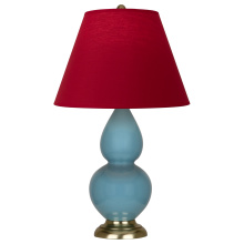 Robert Abbey OB10R - Steel Blue Small Double Gourd Accent Lamp