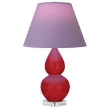 Robert Abbey RR13L - Ruby Red Small Double Gourd Accent Lamp