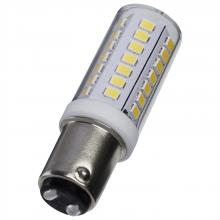 Satco Products Inc. S12137 - 5 Watt Mini LED; Bayonet Double Contact Base; 5000K; Clear Finish; 120 Volt