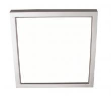 AFX Lighting, Inc. EGSF0611L30D1SN - Edge - 6'' Square Ceiling Light Fixture - Satin Nickel Finish