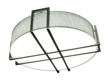AFX Lighting, Inc. LBTF1624LAJUDSNGY-MS - Lambert 16in Flush,SN,Gray,Motion Sensor