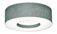 AFX Lighting, Inc. MCF1524LAJUD-GY-MS - Montclair 15'' LED Flush,120-277V,3 CCT,GY,MS