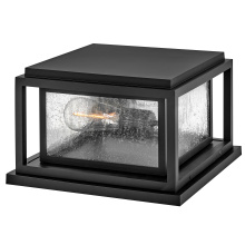 Hinkley Merchant 1008BK-LV - Small Pier Mount Lantern 12v