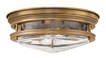 Hinkley Merchant 3302BR-CL - Small Flush Mount