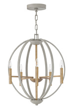Hinkley Merchant 3466CG - Small Orb Chandelier