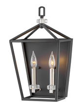 Hinkley Merchant 3532BK - Two Light Sconce